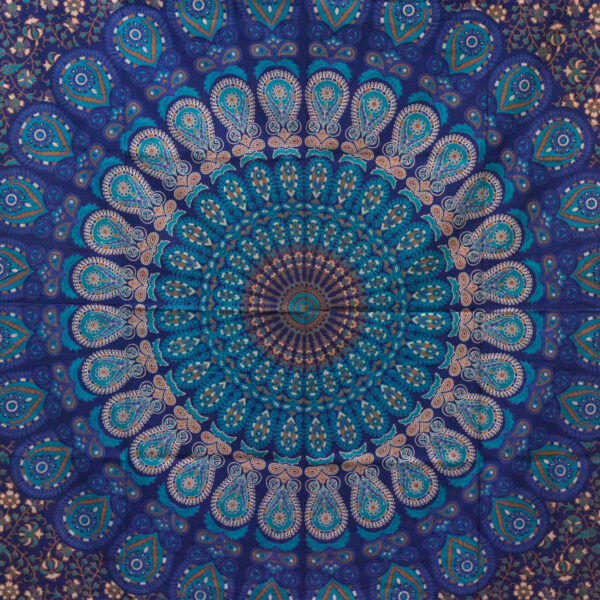 Second image of Colcha doble de Algodón - Mandala Clásica