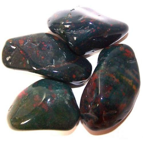 Second image of L Tumble Stones - Bloodstone