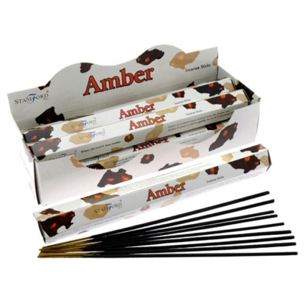 Second image of Amber  Premium Stamford Incense Sticks