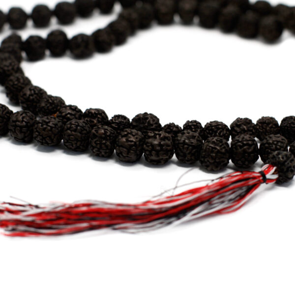 Second image of 108 Rudraksha Japa Mala - Oscuro