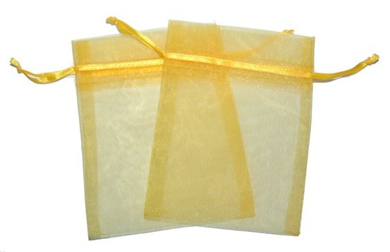 Bolsa de Organza - Amarillo