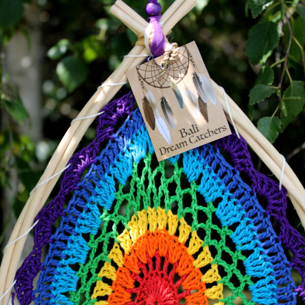 Second image of Bali Dreamcatchers - Large Multi Teardrop