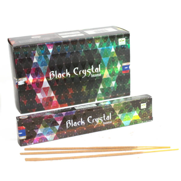 Second image of Incienso Satya Black Crystal Incense - 15g