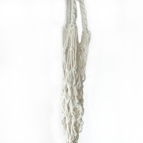 Second image of Macetero de Macrame - Gran - Extra largo