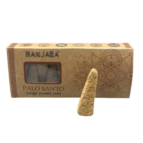 Second image of Conos piramidales Banjara Smudge - Palo Santo