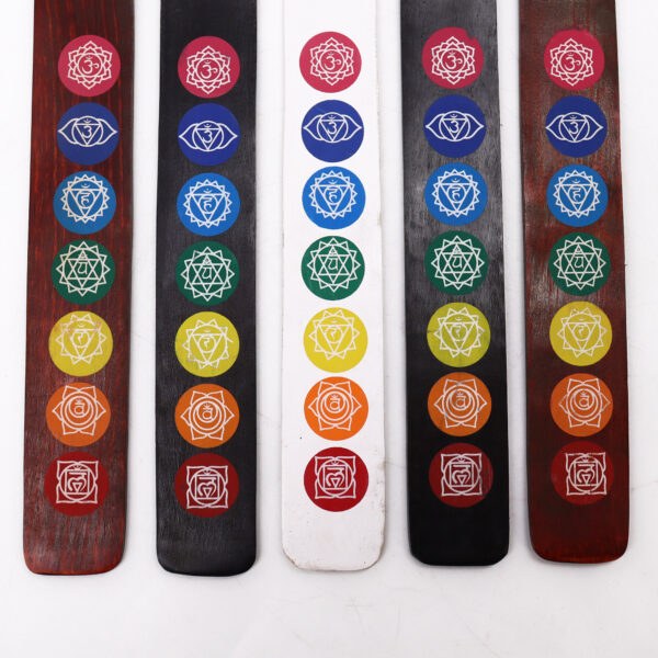 Second image of Soporte de Incienso - 7 chakras Colores Surtidos Colour Chakra Ashcatcher