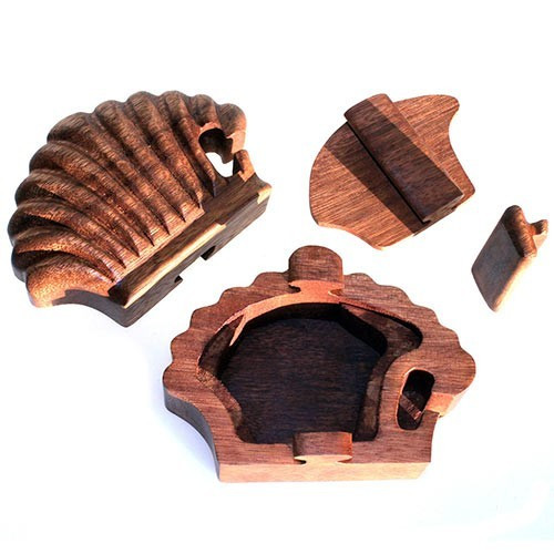 Second image of Caja mágica de Bali - Concha de mar