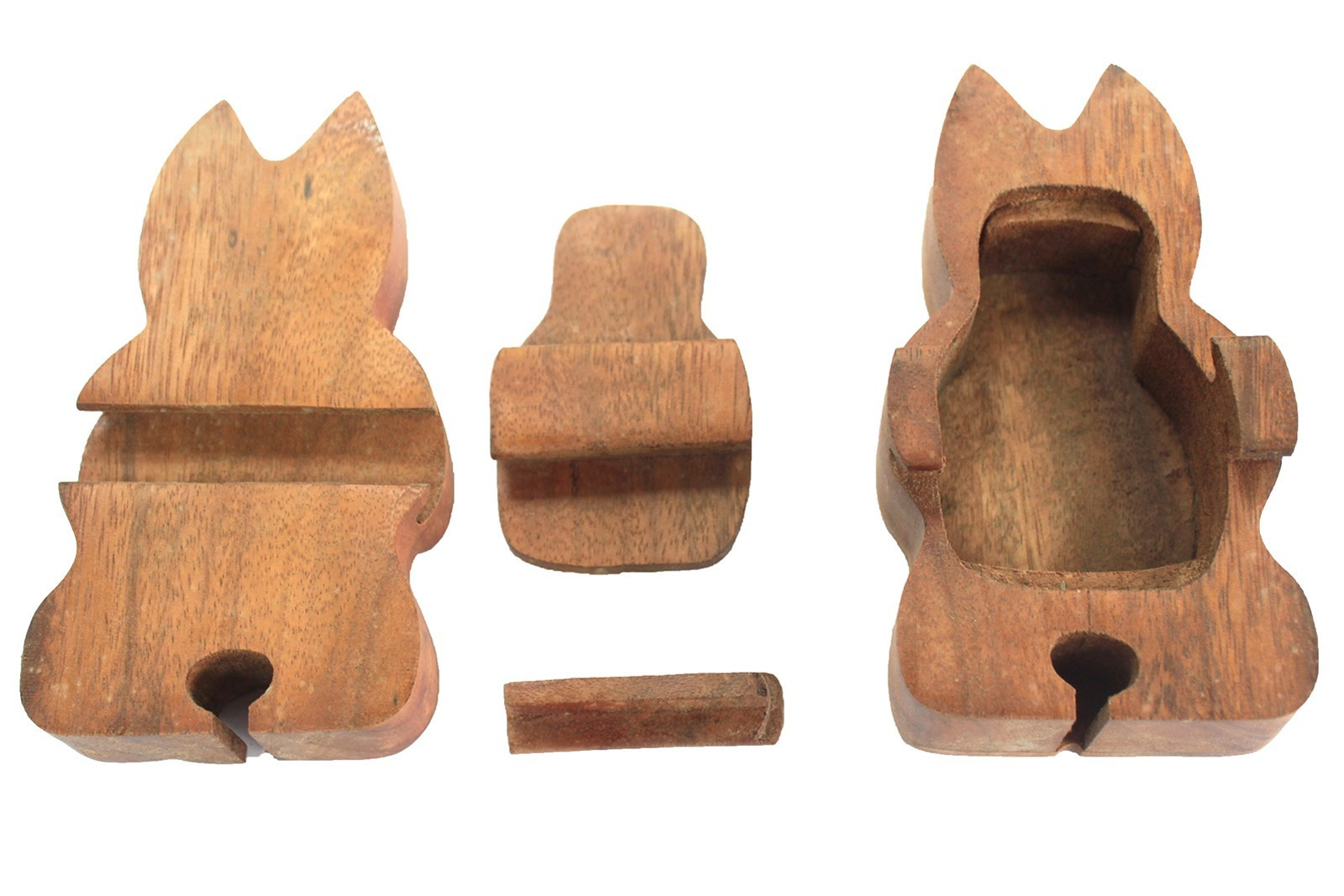 Second image of Caja mágica de Bali - gato de yoga