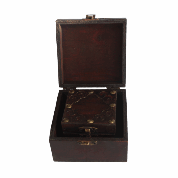 Second image of Juego de 2 Cajas Góticas Cuadradas