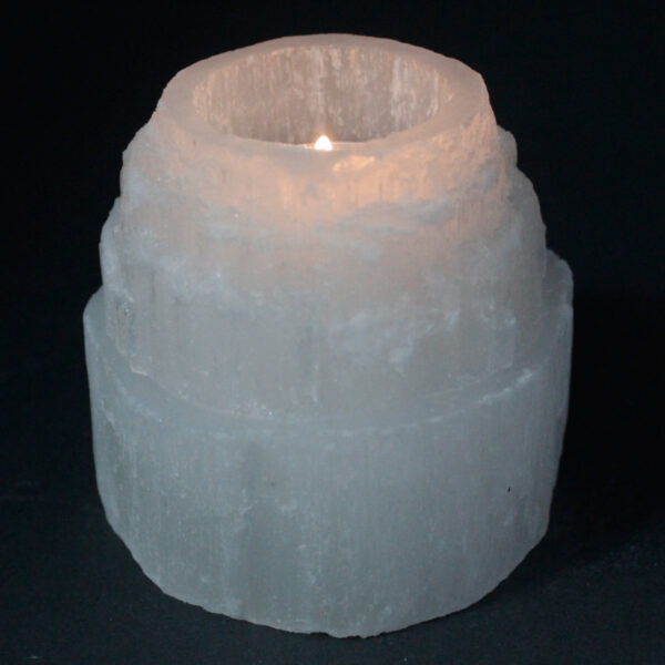 Second image of Candelabro Selenita alta montaña - 8 cm