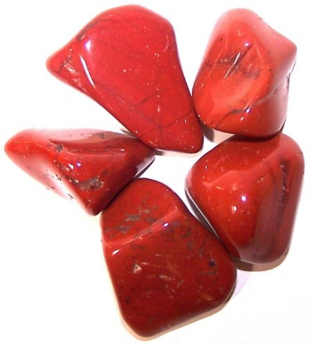 L Tumble Stones - Jaspe Rojo
