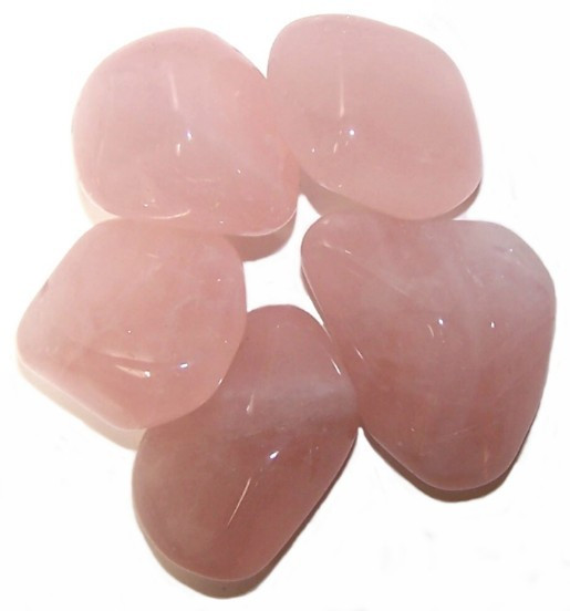 L Tumble Stones - Cuarzo Rosa