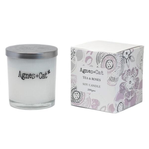 Second image of Vela votiva - Tea and Roses