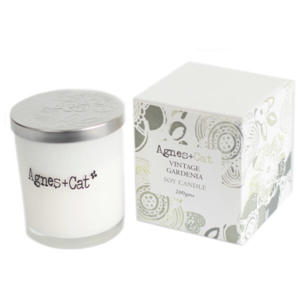 Second image of Vela votiva - Vintage Gardenia