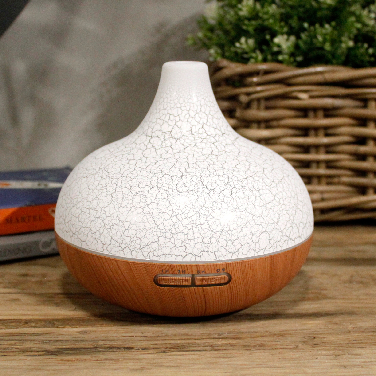 Second image of Santorini Atomiser - Shell Effect - USB - Colour Change - Timer