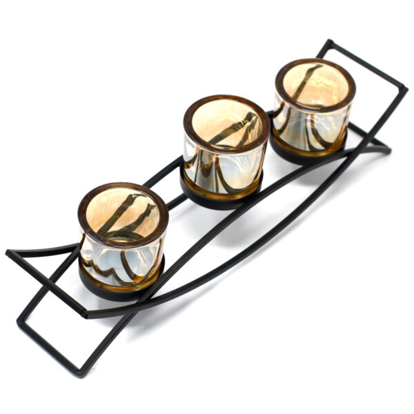 Second image of Candelabro de Hierro - Silueta- 3 Tazas