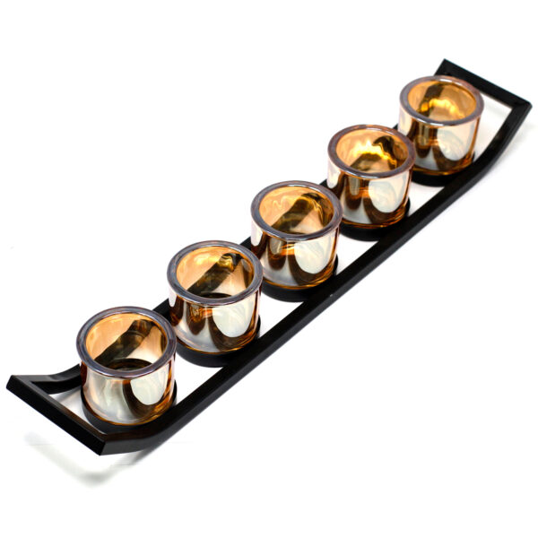 Second image of Candelabro de Hierro - Repisa- 5 Tazas