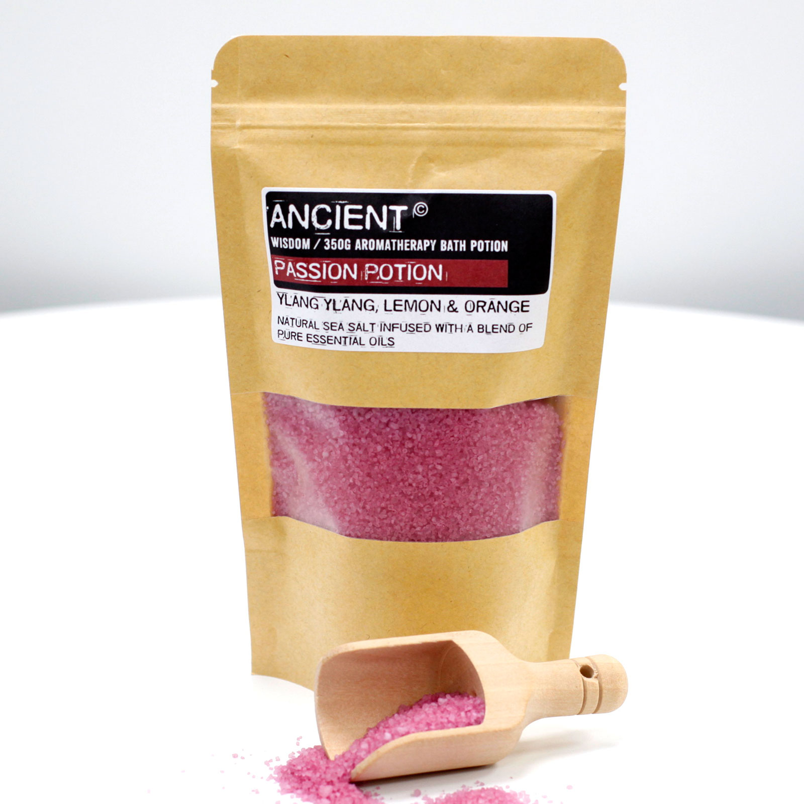 Second image of Poción de Aromaterapia en Bolsa de Papel 350g - Pasión