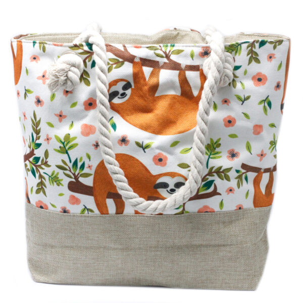 Second image of Bolso shopper con asa de cuerda - Perezosos
