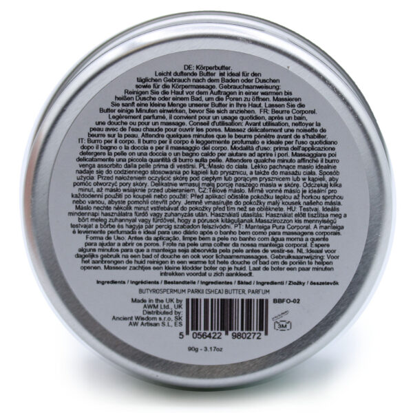 Second image of Manteca Corporal de Karité Perfumada 90g - Mango