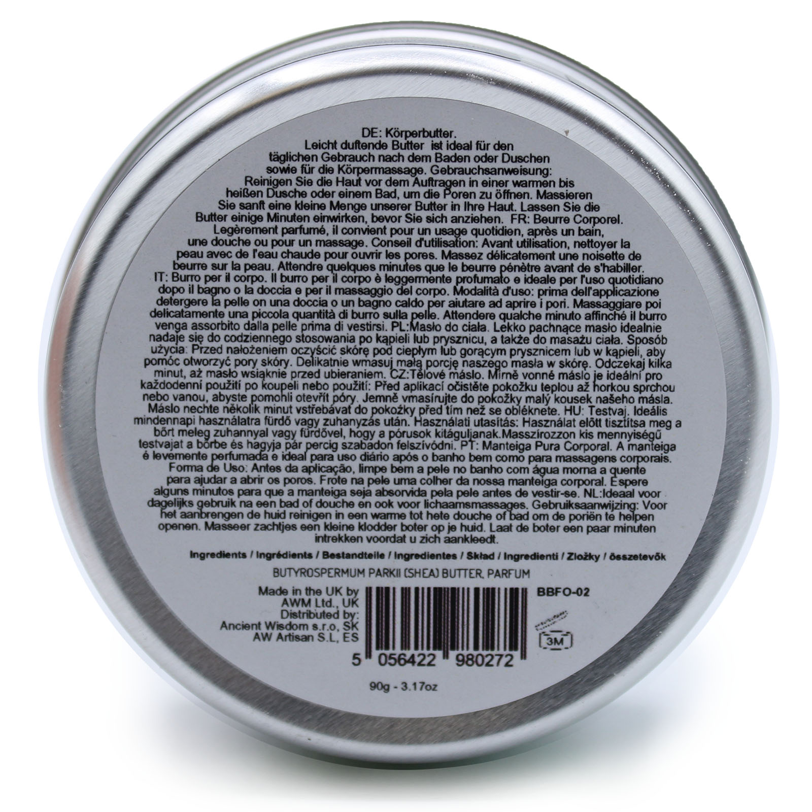Second image of Manteca Corporal de Karité Perfumada 90g - Mango