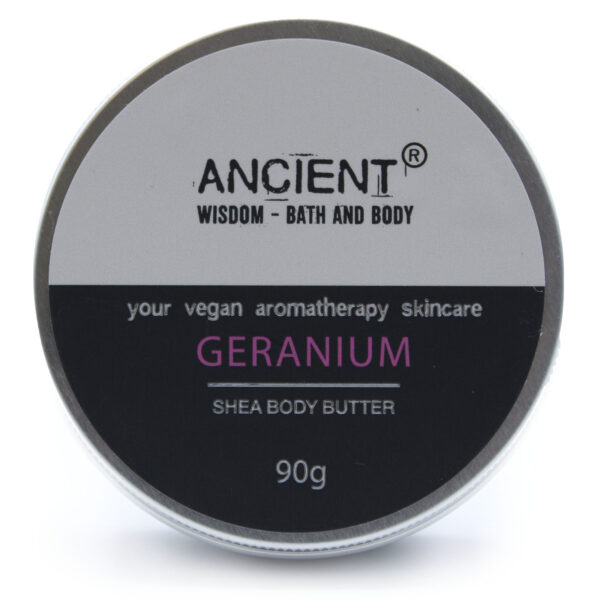 Second image of Manteca Corporal de Karité Aromaterapia 90g - Geranio