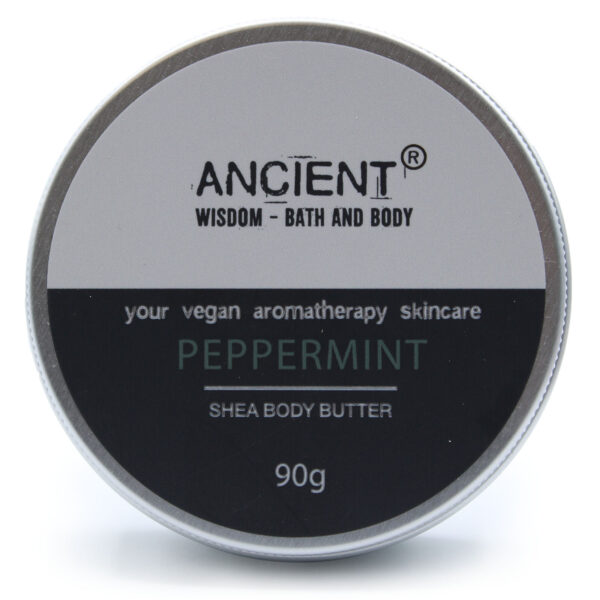 Second image of Manteca Corporal de Karité Aromaterapia 90g - Menta
