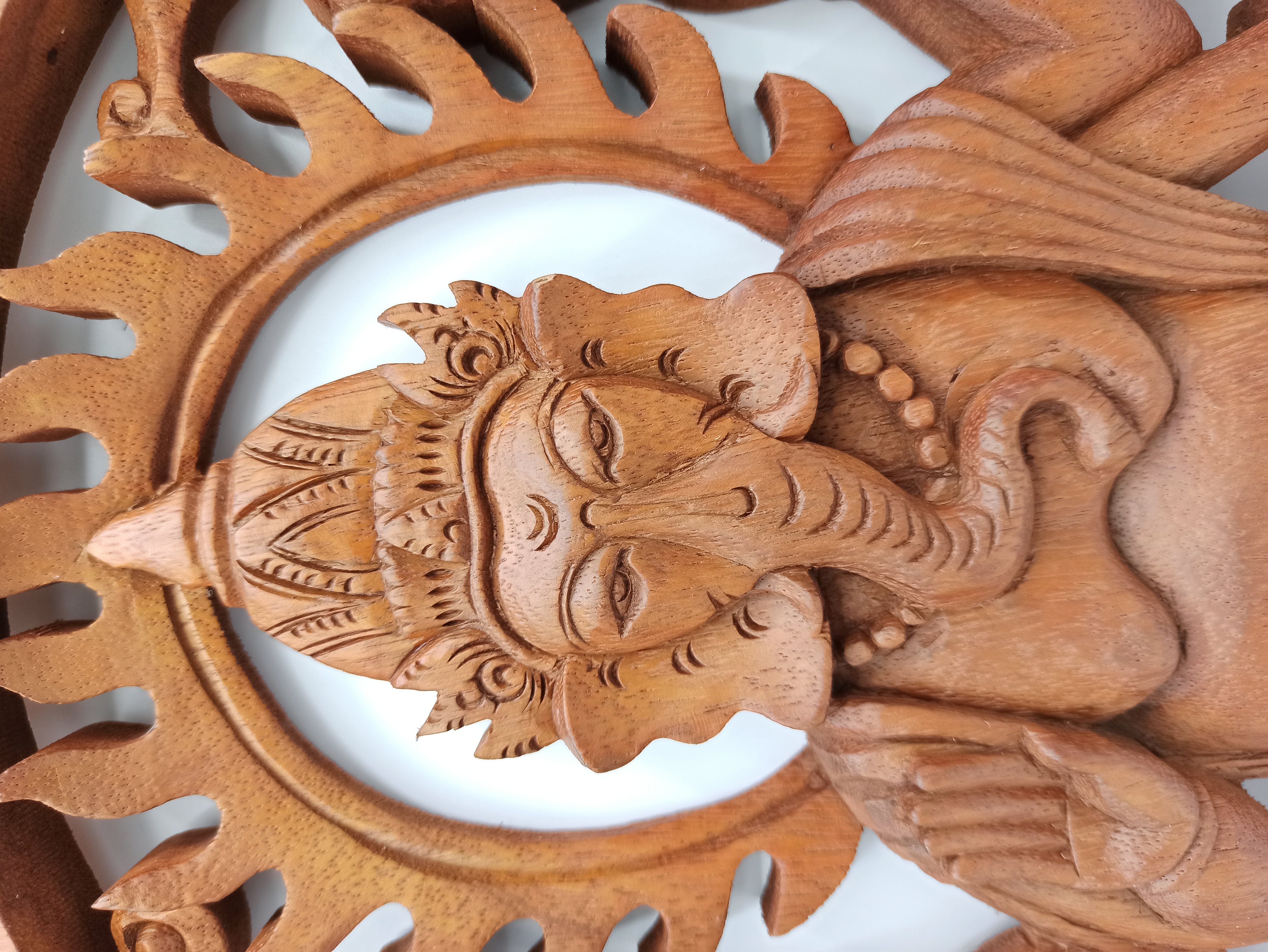 Second image of Panel de madera - Ganesh 40cm