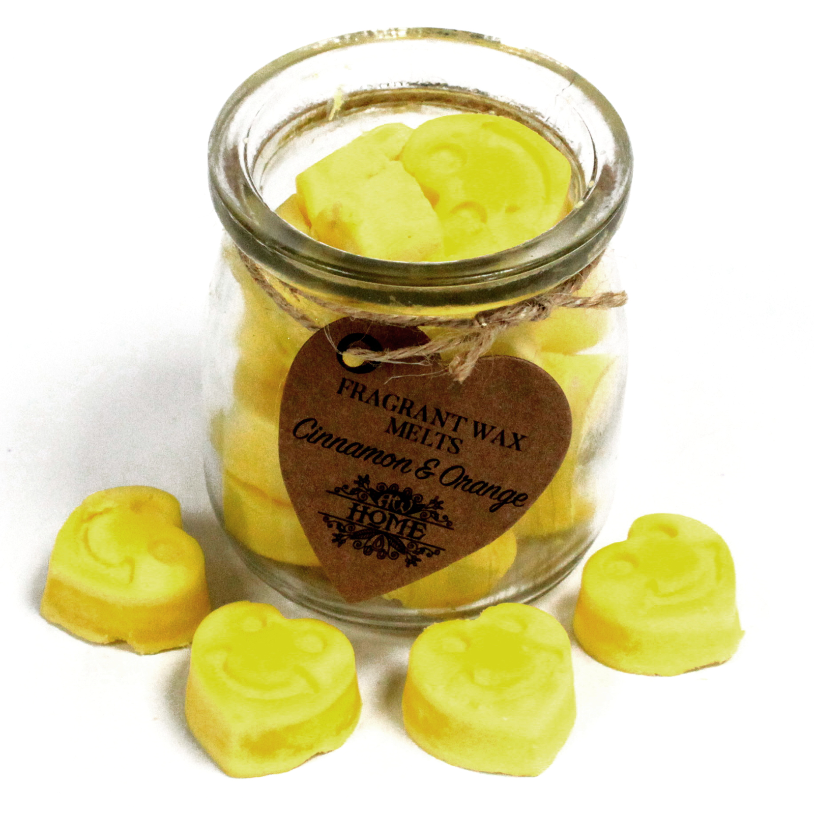 Second image of Botellas de Cera de Soja - Canela y Naranja