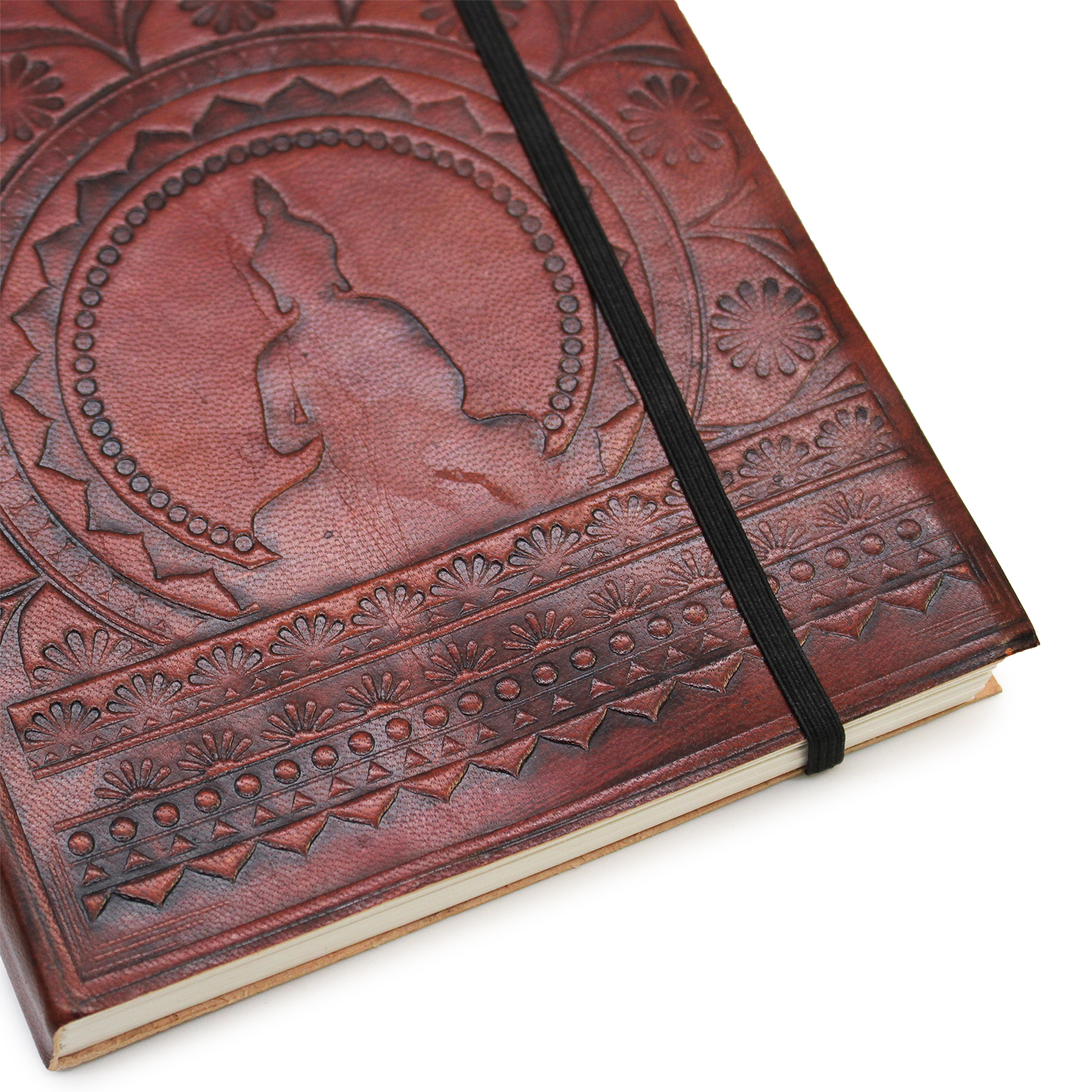 Second image of Cuaderno pequeño con elástico - Mandala tibetano