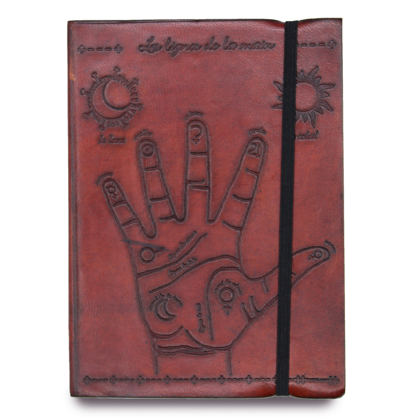 Second image of Cuaderno pequeño con elástico - Quiromancia