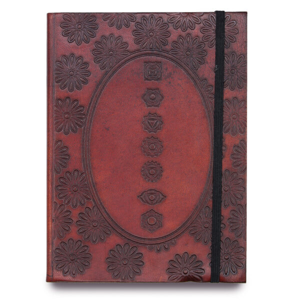 Second image of Cuaderno pequeño con elástico - Chakra Mandala