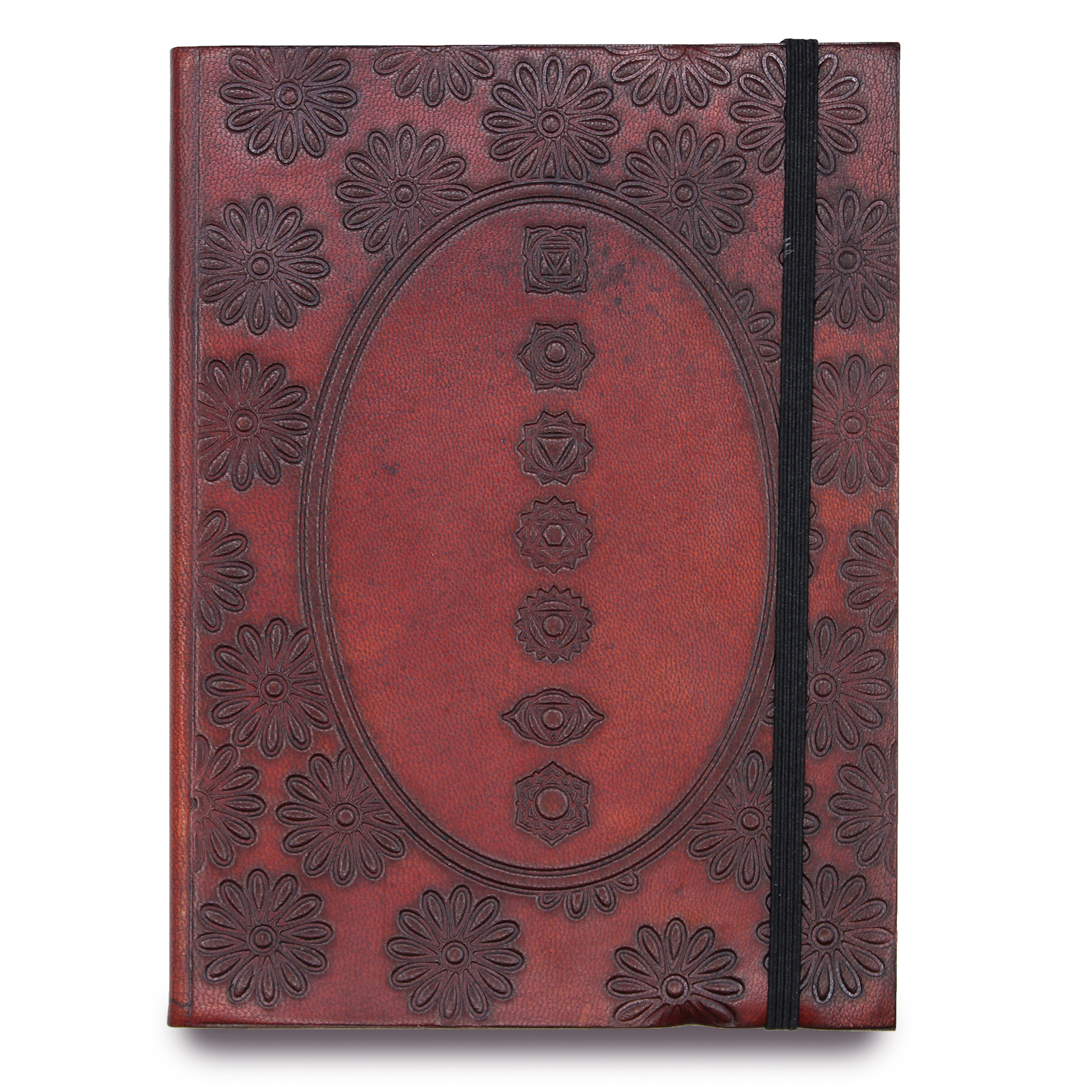 Second image of Cuaderno pequeño con elástico - Chakra Mandala