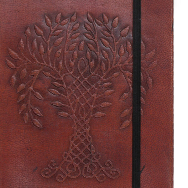 Second image of Cuaderno pequeño con elástico - Árbol de la vida
