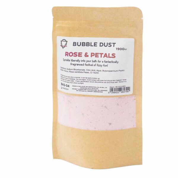Second image of Polvo de Baño de Rosa y Pétalos 190gr