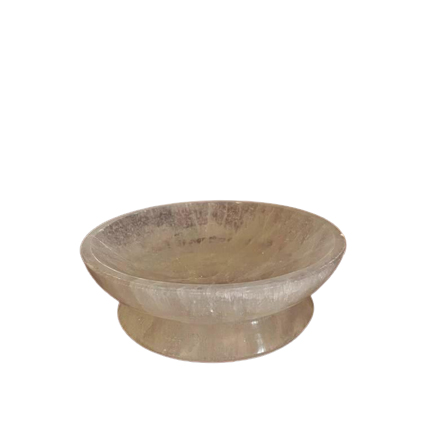 Cuenco ritual de selenita  - 15cm