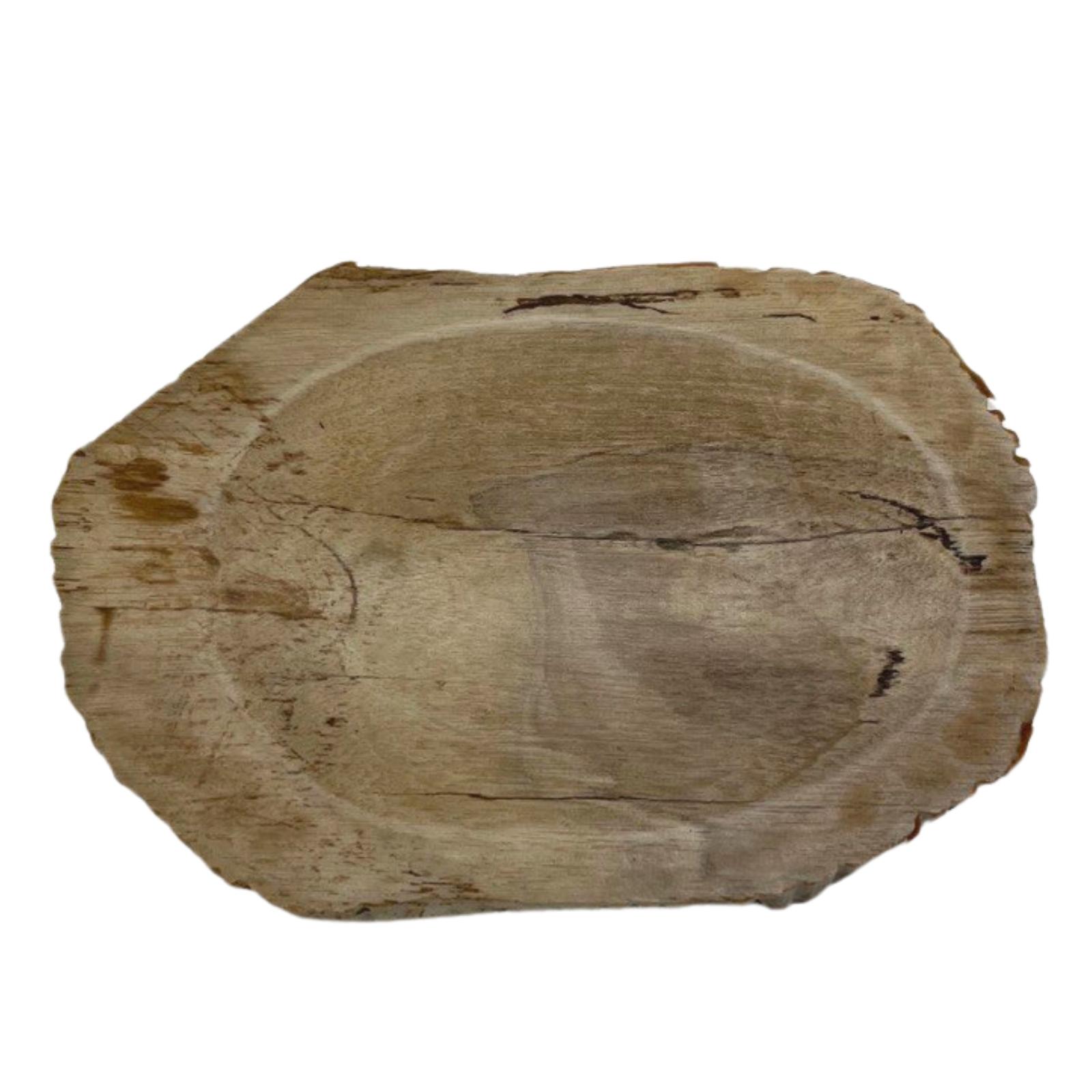 Second image of Jabonera Marrón Madera Petrificada