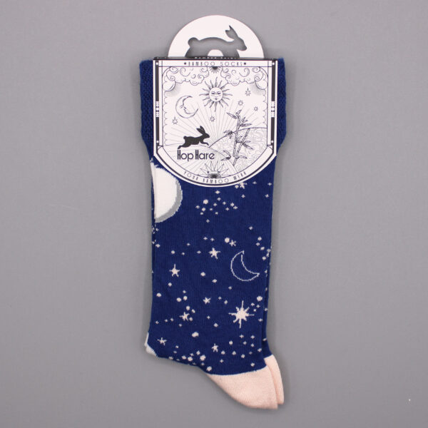 Second image of Calcetines de bambú Hop Hare (S/M) - Moonwalk