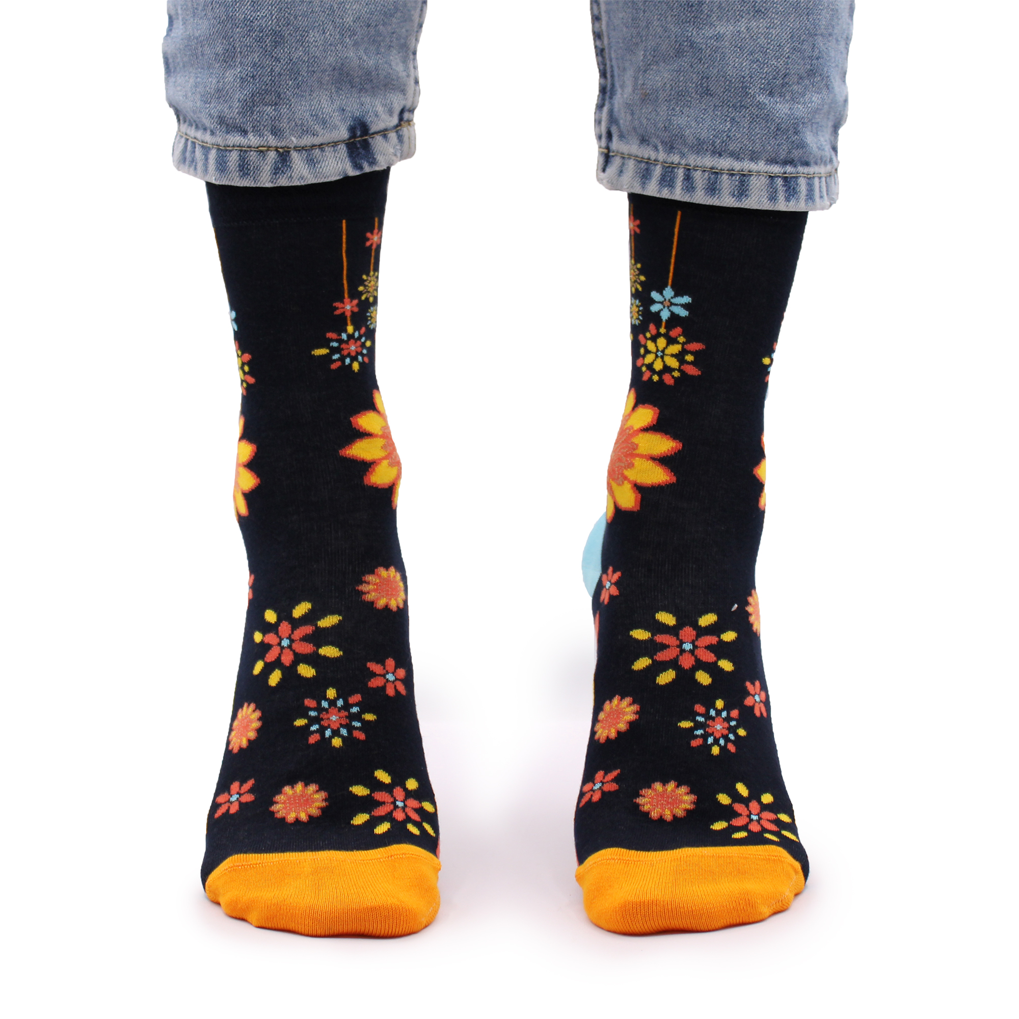 Second image of Calcetines Hop Hare (41-46) - Mandala Flores