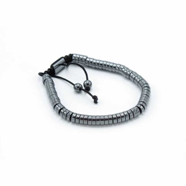Second image of Pulsera Magnética Shamballa de Hematita - Círculos