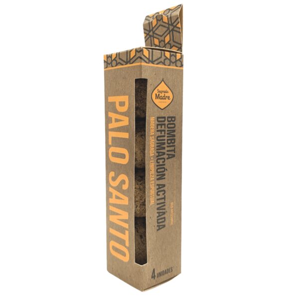 Second image of Caja de 4 Bombitas de Incienso Palo Santo