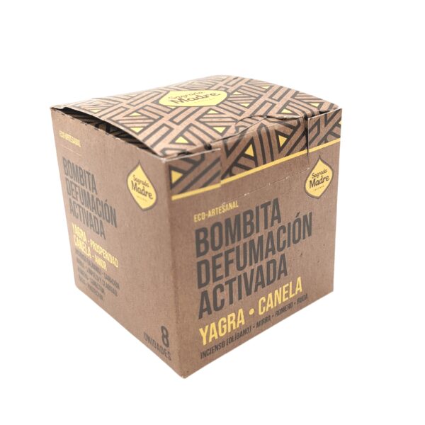 Second image of Caja de 8 Bombitas de Incienso Yagra-Canela