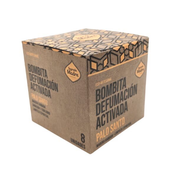 Second image of Caja de 8 Bombitas de Incienso Palo Santo