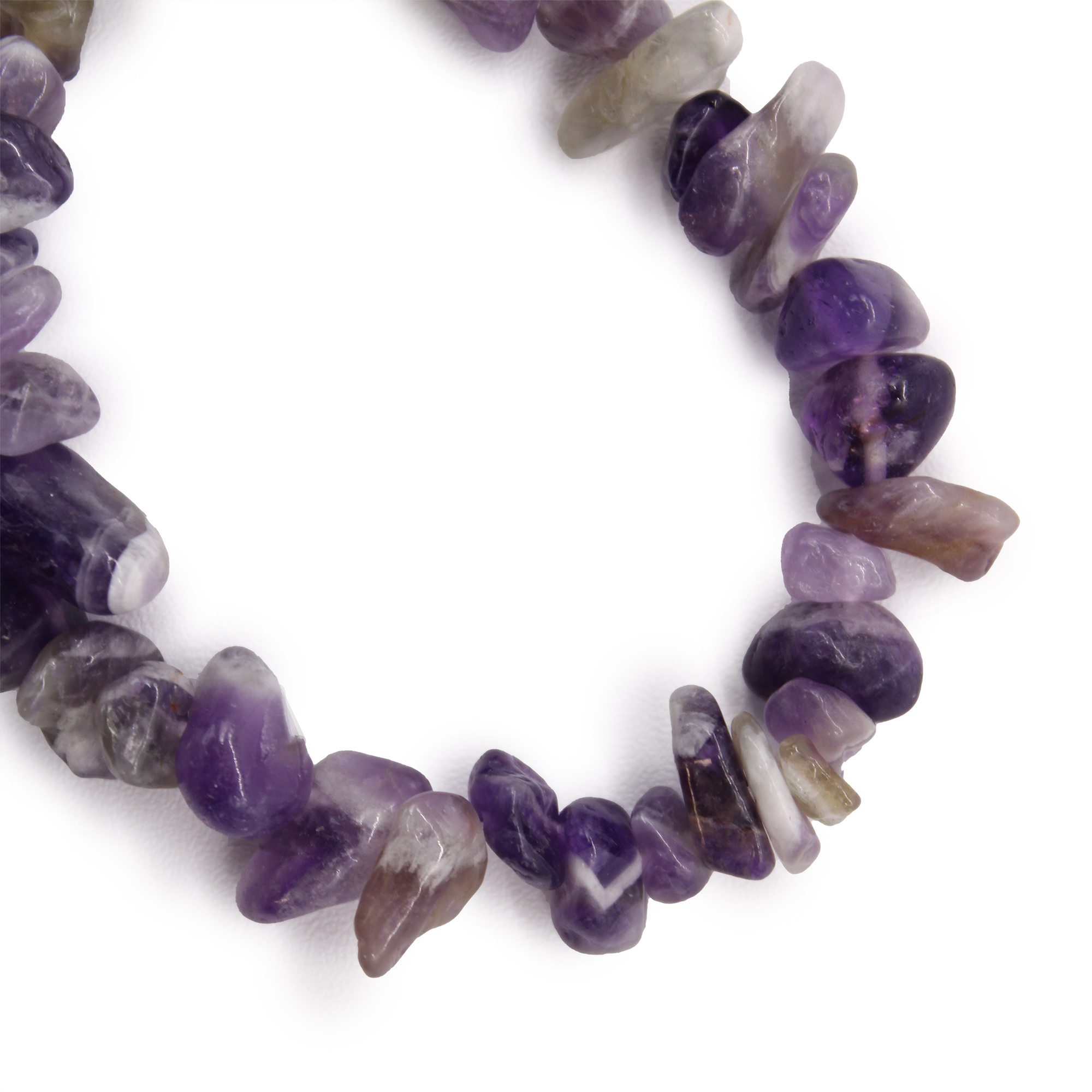 Second image of Pulsera Fragmentos de Piedras Preciosas - Amatista