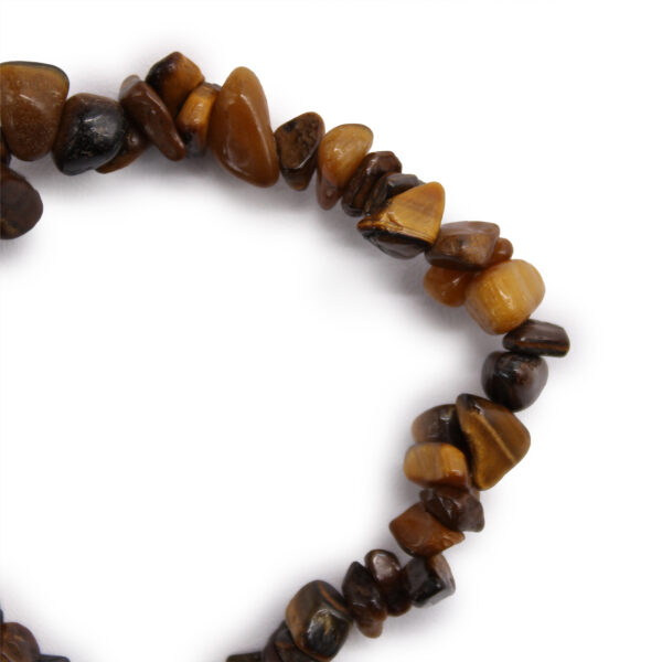Second image of Pulsera Fragmentos de Piedras Preciosas - Ojo de Tigre