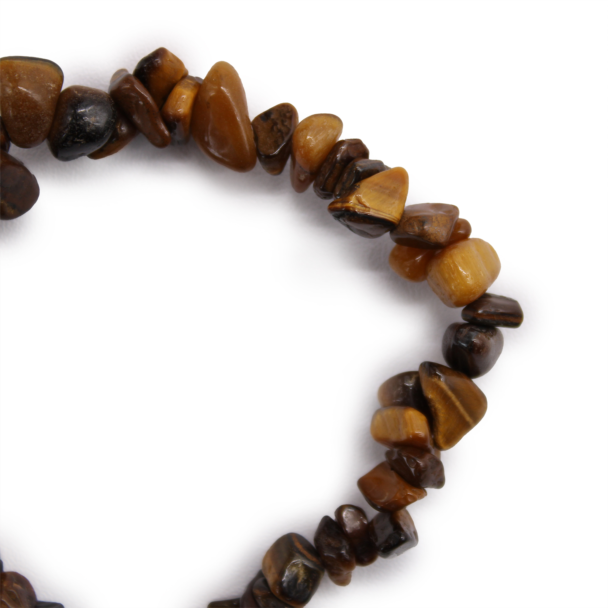 Second image of Pulsera Fragmentos de Piedras Preciosas - Ojo de Tigre