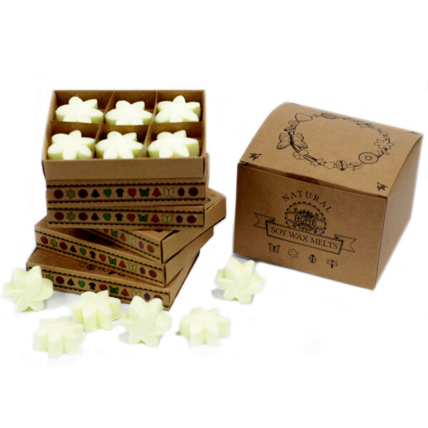 Second image of Caja de 6 ceras de Soja - Limón