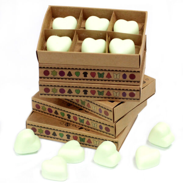 Second image of Caja de 6 ceras de Soja - Menta y mentol