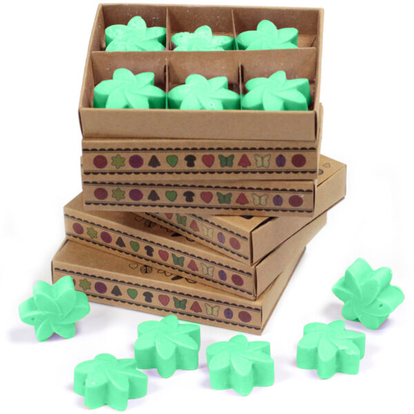 Second image of Caja de 6 ceras de Soja - Jardín escondido