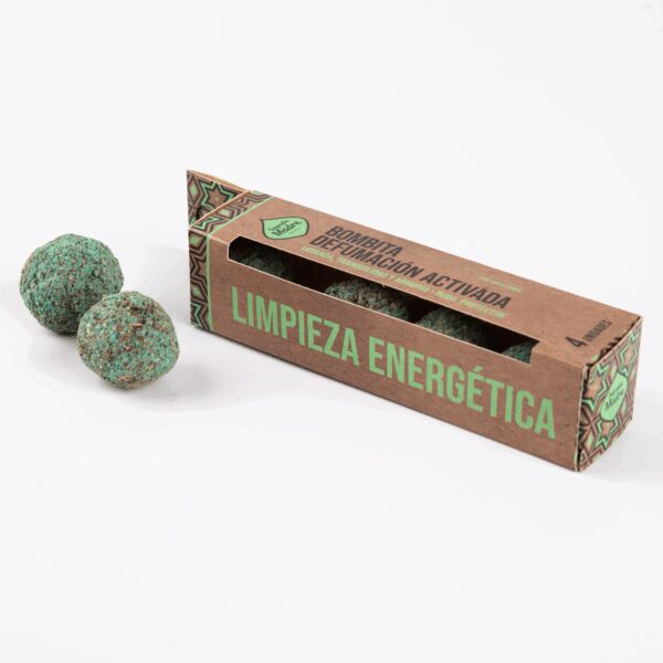 Caja de 4 Bombitas de Incienso Limpieza Energetica